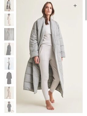 Skin Sierra Long Quilted Robe